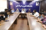 جلسه مسئولین امور دانشحویی و دانشجویان خوابگاه 5