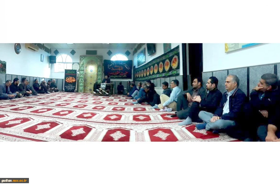 برگزاری مراسم گرامیداشت شهدای خدمت در دانشکده صومعه سرا 3