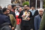 دانشگاهیان دانشگاه فنی و حرفه ای استان گیلان در نکوداشت هفتمین روز شهادت شهدای خدمت در شهر رشت شرکت نمودند 9