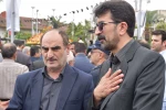دانشگاهیان دانشگاه فنی و حرفه ای استان گیلان در نکوداشت هفتمین روز شهادت شهدای خدمت در شهر رشت شرکت نمودند 13
