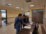بازدید ریاست و هیات نظارت و ارزیابی دانشگاه فنی وحرفه ای استان گیلان از امتحانات پایان نیم سال دوم 1403 - 1402 آموزشکده فنی و حرفه ای پسران بندر انزلی (شهید خدادادی) 4