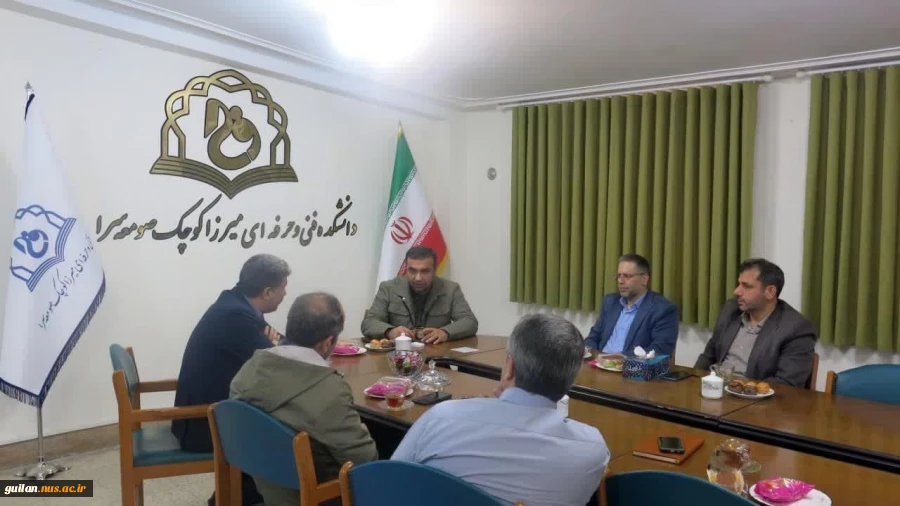 بازدید مدیرکل منابع طبیعی استان از دانشکده ملی مهارت صومعه سرا 4