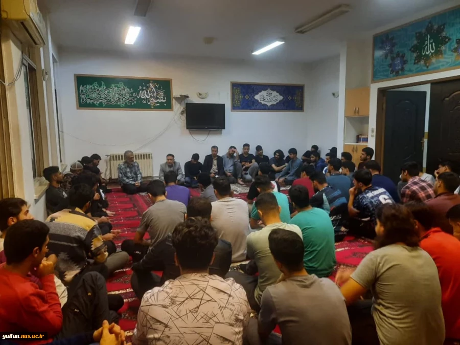 حضور ریاست و مسئولان امور دانشجویی آموزشکده ملی مهارت شهید خدادادی بندر انزلی در خوابگاه دانشجویان 3