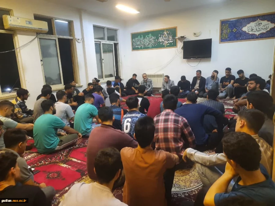 حضور ریاست آموزشکده ملی مهارت شهید خدادادی بندر انزلی در خوابگاه دانشجویان 2