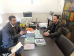 بازدید رییس و کارکنان دانشکده ملی مهارت صومعه سرا از کتابخانه عمومی صومعه سرا 2