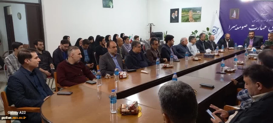 برگزاری نشست هم اندیشی بسیج اساتید در دانشکده ملی مهارت صومعه سرا 3