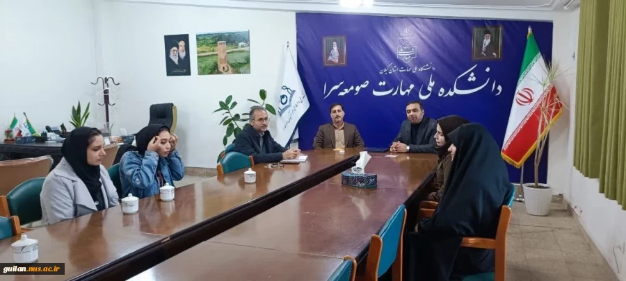 تقدیر از برگزیدگان ورزش بانوان در دانشکده ملی مهارت صومعه سرا 2