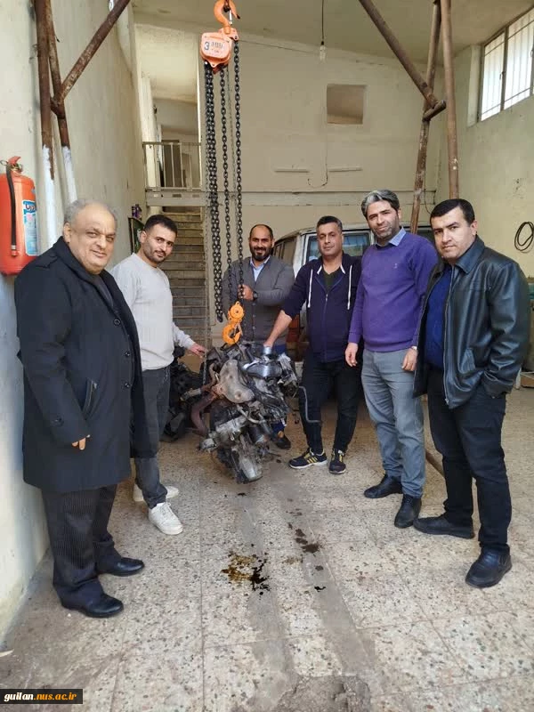 تجهیز کارگاه میکانیک خودرو با هما هنگی مهندس عباس حیدری از مرکز اسقاط خودرو شهرستان 2