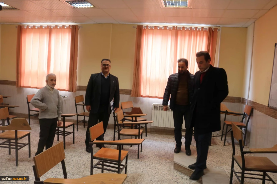 حضور هیات نظارت و ارزیابی دانشگاه ملی مهارت استان گیلان در آموزشکده ملی مهارت پسران بندر انزلی (شهید خدادادی)
 2