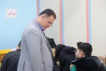 بازدید رییس نظارت و ارزیابی استان از روند برگزاری امتحانات 
آموزشکده ملی مهارت شهید رجایی لاهیجان - بهمن1403
 2