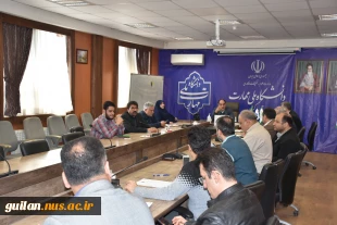 جلسه شورای فرهنگی و نظارت ارزیابی هیات رئیسه دانشگاه ملی مهارت استان گیلان تشکیل شد 17