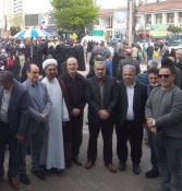 در آخرین جمعه ماه مبارک رمضان:
دانشگاهیان دانشگاه ملی مهارت استان گیلان در راهپیمایی روز جهانی قدس شرکت نمودند 3