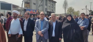 در آخرین جمعه ماه مبارک رمضان:
دانشگاهیان دانشگاه ملی مهارت استان گیلان در راهپیمایی روز جهانی قدس شرکت نمودند 7