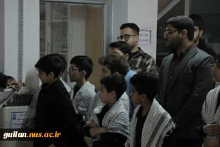 تجمع کارمندان ، اساتید  و دانشجویان در آموزشکده ملی مهارت شهید رجایی لاهیجان جهت حمایت از مردم مظلوم غزه-فروردین 1404 7
