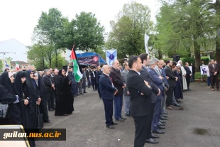 تجمع دانشگاهیان دانشگاه ملی مهارت استان گیلان در حمایت از مردم مظلوم غزه 6