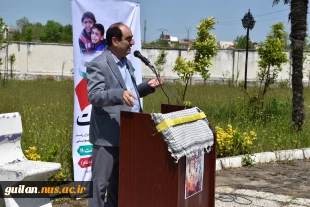 تجمع حمایت از مردم مظلوم غزه و فلسطین به همت بسیج دانشجویی دانشگاه ملی مهارت استان گیلان برگزار شد 
 9