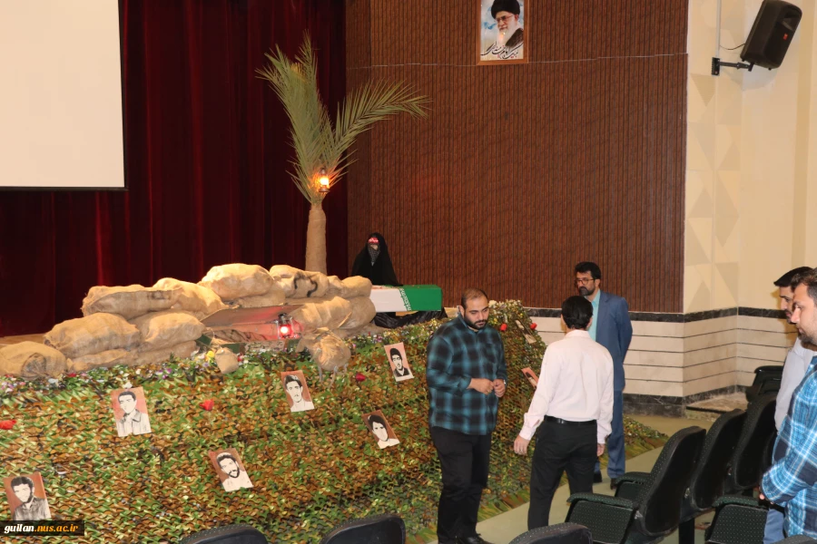 فضاسازی برگزاری مراسم یادواره شهدا -آموزشکده ملی مهارت شهید رجایی لاهیجان - اردیبهشت1404
 5