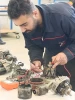 نخستین دوره مسابقه علمی دانشجویان رشته مکانیک خودرو به صورت استانی در آموزشکده پسران رستم آباد برگزار شد 7