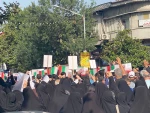 وداع دانشگاهیان دانشگاه ملی مهارت واحد استان گیلان با پیکر شهدای گیلان در تجاوز اخیر رژیم غاصب صهیونیستی به کشورمان 2