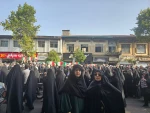 وداع دانشگاهیان دانشگاه ملی مهارت واحد استان گیلان با پیکر شهدای گیلان در تجاوز اخیر رژیم غاصب صهیونیستی به کشورمان 5