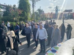 وداع دانشگاهیان دانشگاه ملی مهارت واحد استان گیلان با پیکر شهدای گیلان در تجاوز اخیر رژیم غاصب صهیونیستی به کشورمان 10