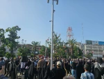 وداع دانشگاهیان دانشگاه ملی مهارت واحد استان گیلان با پیکر شهدای گیلان در تجاوز اخیر رژیم غاصب صهیونیستی به کشورمان 14