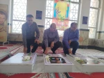 حضور ریاست آموزشکده به همراه همکاران از محل حادثه تروریستی رژیم اشغال گر به شهرستان آستانه اشرفیه وگلباران مزار شهدا 2