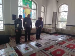 حضور ریاست آموزشکده به همراه همکاران از محل حادثه تروریستی رژیم اشغال گر به شهرستان آستانه اشرفیه وگلباران مزار شهدا 3