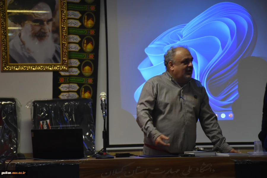 دوره ضمن خدمت با عنوان کمک های اولیه پایه دانشگاه ملی مهارت استان گیلان به صوت استانی برگزار شد. 4