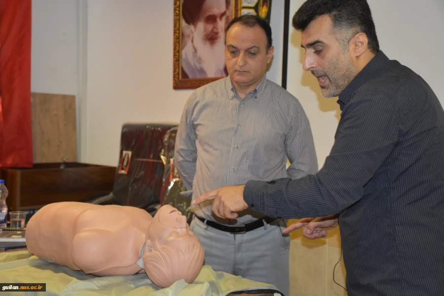 دوره ضمن خدمت با عنوان کمک های اولیه پایه دانشگاه ملی مهارت استان گیلان به صوت استانی برگزار شد. 9