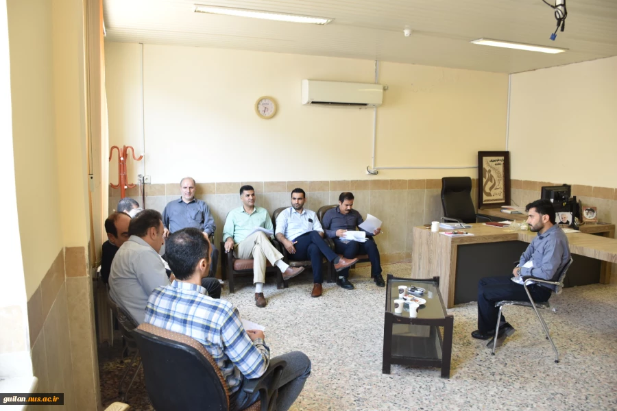 جلسه کمیته جذب اساتید دانشکده پسران رشت دانشگاه ملی مهارت استان گیلان برگزار شد 4
