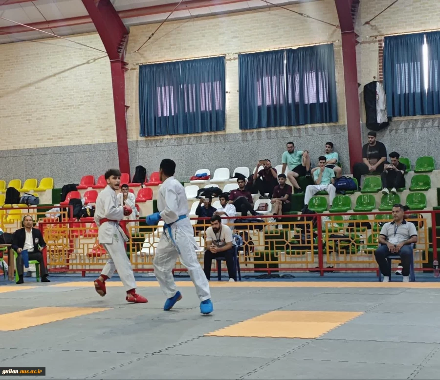 تیم سه نفره کاراته گیلان با 2 نقره و یک طلا مقام دوم تیمی مسابقات بیست و هشتمین المپیاد ورزشی دانشجویان پسر دانشگاه ملی مهارت را کسب کرد 3