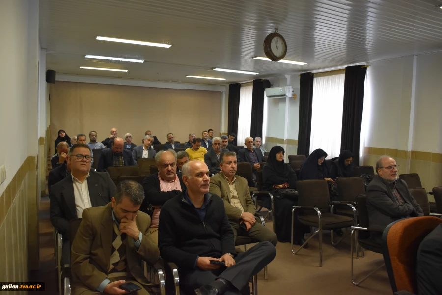 به مناسبت هفته دفاع مقدس:
گرامیداشت هفته دفاع مقدس در دانشگاه ملی مهارت استان گیلان برگزار شد و از ایثارگران دفاع مقدس دانشگاه تقدیر به عمل آمد. 2