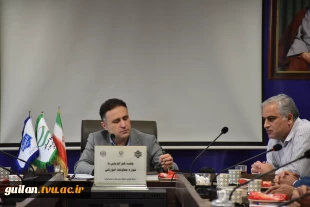 نشست هم اندیشی سرپرست دانشگاه ملی مهارت واحد استانی گیلان با پرسنل حوزه معاونت آموزشی واحد استان پسران رشت شهید چمران 6