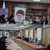 بازدید آقای دکتر اسماعیل حقگو، سرپرست دانشگاه ملی مهارت واحد استانی گیلان   از آموزشکده  دختران رشت 3