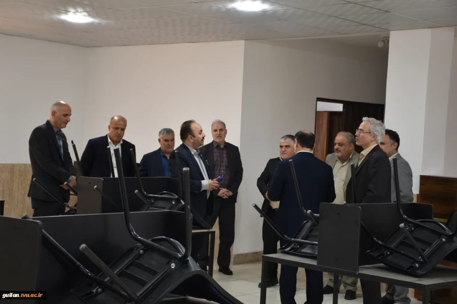 آئین تکریم رئیس پیشین و معارفه سرپرست دانشکده ملی مهارت پسران رشت(شهید چمران)- واحد استانی گیلان 3