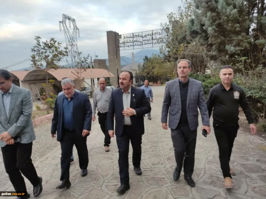 بازدید دکتر احمدی معاون پژوهش و فناوری دانشگاه ملی مهارت کشور از آموزشکده ملی مهارت سیدالشهداء (ع) رستم آباد گیلان 2
