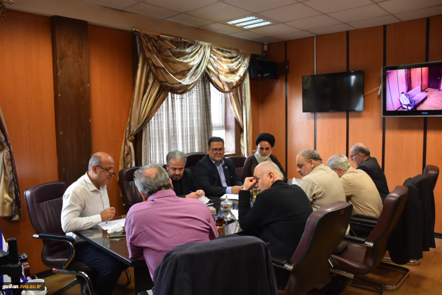 برگزاری جلسه هیات رئیسه واحد استانی دانشگاه ملی مهارت استان گیلان
 2