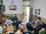 دیدار و تکریم دکتر سید موسی رئیسی ریاست آموزشکده ملی مهارت اسیدالشهدا(ع) رستم آباد و همکاران با جناب سروان چراغعلی زاده فرمانده کلانتری رستم آباد در روز سه شنبه 15 مهر 1404 2