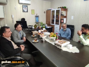 به مناسبت هفته نیروی انتظامی دیدار و تکریم رییس آموزشکده ملی مهارت بندر انزلی با فرمانده انتظامی پاسگاه حسن رود
 3