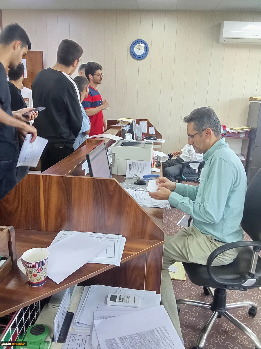 روند ثبت نام دانشجویان نو ورود کاردانی و کارشناسی سال 1404 آموزشکده ملی مهارت بندر انزلی (شهید خدادادی)
 3