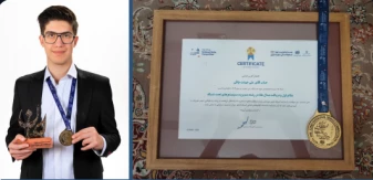 درخشش و کسب مدال طلای آقای علی جودت دانشجوی دانشکده پسران رشت در بخش فناوری اطلاعات بیست و دومین المپیاد کشوری مهارت