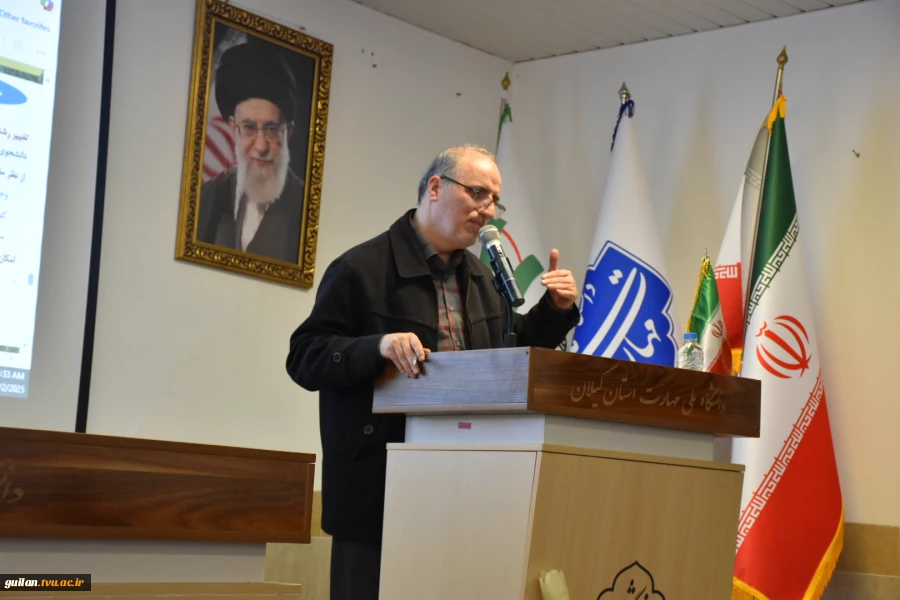 آیین معارفه دانشجویان نو ورود دانشکده ملی مهارت شهید چمران رشت برگزار شد 11