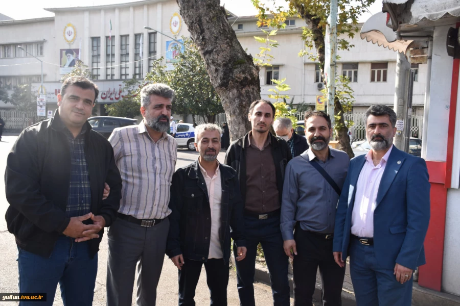 حضور دانشگاهیان دانشگاه ملی مهارت استان گیلان در راهپیمایی ۱۳ آبان روز دانش آموز 6