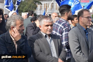حضور دانشگاهیان دانشگاه ملی مهارت استان گیلان در راهپیمایی ۱۳ آبان روز دانش آموز 11