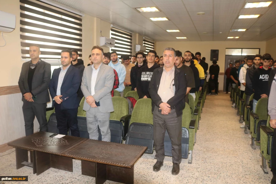 جلسه توجیهی دانشجویان نو ورود رشته های ناوبری ، مکانیک موتور دریایی، الکتروتکنیک ، ساخت و تولیئد و کامپیوتر در آموزشکده ملی مهارت پسران بندر انزلی (شهید خدادادی) 7