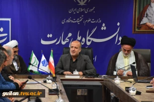 به مناسب هفته قرآن و عترت حجت الاسلام بنیان جوادی از واحد استانی گیلان، دانشکده ملی مهارت چمران بازدید نمود. 6