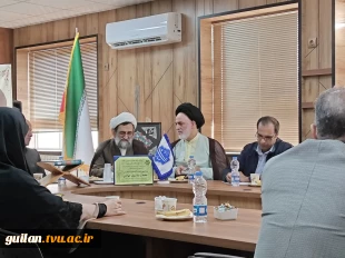 دیدار جمعی از دبیران کانون ها و انجمن ها دانشجویی دانشگاه‌ ملی مهارت استان گیلان با مسئول نمایندگی نهاد مقام معظم رهبری دانشگاه ملی مهارت کشور 3