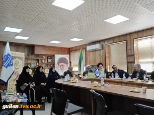 دیدار جمعی از دبیران کانون ها و انجمن ها دانشجویی دانشگاه‌ ملی مهارت استان گیلان با مسئول نمایندگی نهاد مقام معظم رهبری دانشگاه ملی مهارت کشور 5