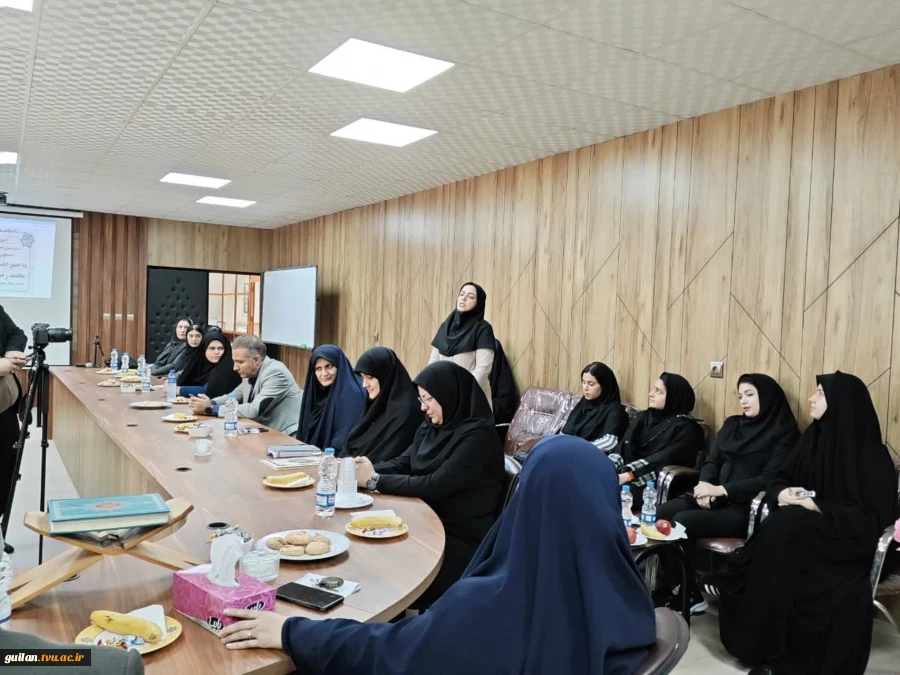 دیدار جمعی از دبیران کانون ها و انجمن ها دانشجویی دانشگاه‌ ملی مهارت استان گیلان با مسئول نمایندگی نهاد مقام معظم رهبری دانشگاه ملی مهارت کشور 8